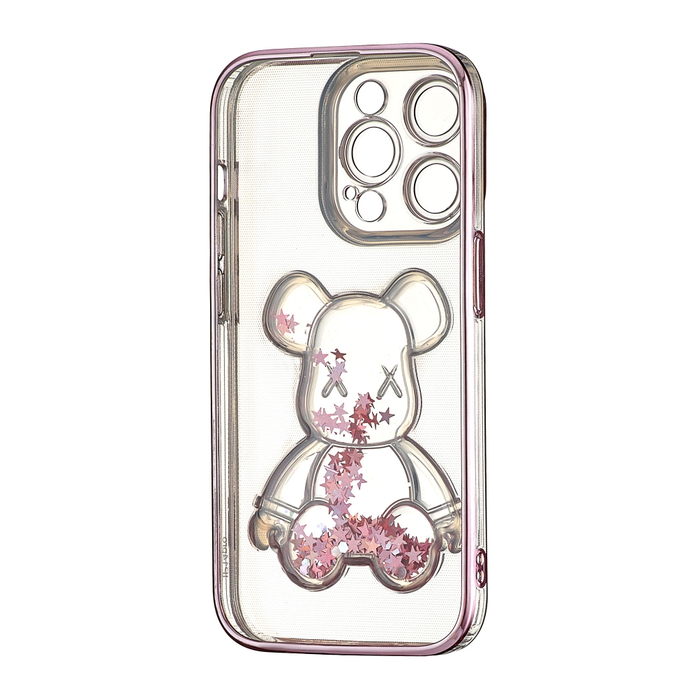 Накладка Shining Bear для IPhone 16 Pro Рожева-1